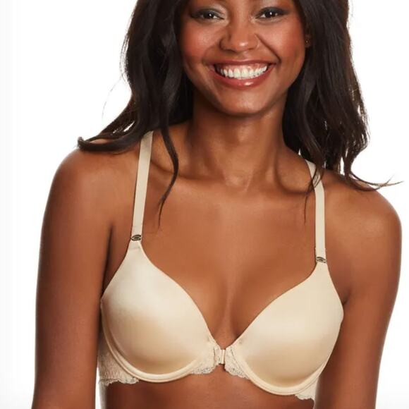 Maidenform One Fab Fit Everyday Full Coverage Racerback Bra Latte Lift 36B - Picture 1 of 5